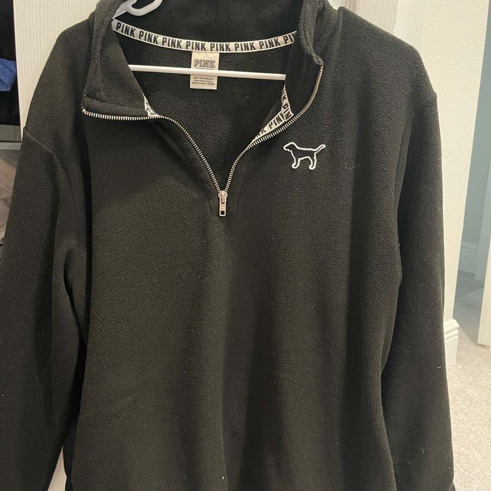 Pink Quarter Zip